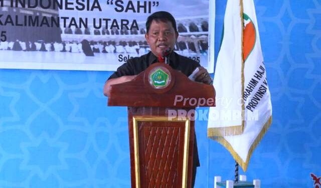 Wabup Hanafiah Harapkan Pengurus DPD SAHI Nunukan Dapat Berkontribusi dalam Membina dan Membimbing Masyarakat