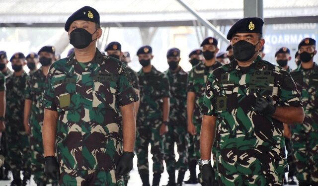 Kolonel Laut (P) Fauzi Gantikan Laksamana Pertama TNI Edi Krisna Murti Pimpin Lantamal XIII