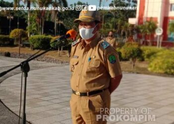 Apel Perdana di Tahun 2022, Wabup Hanafiah Ingatkan Kinerja ASN dan Honorer