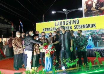 Launching Kawasan Kuliner Sebengkok, Wali Kota Khairul Berharap Bisa Mencontoh Kawasan Malioboro atau Pecenongan