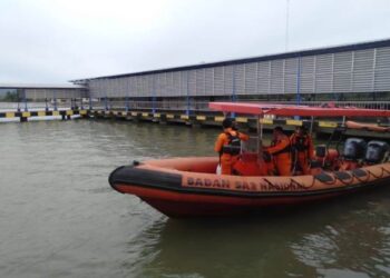 Kapal Karam di Perairan Batu Payung Tawau, Bantu Pencarian 1 Korban Diperkirakan Memasuki Perairan Indonesia