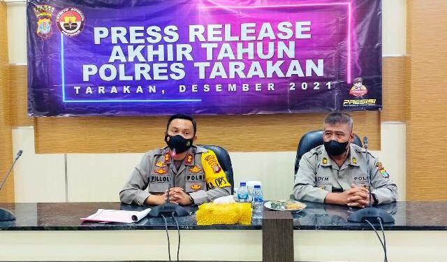 Penyelesaian Kasus Tindak Pidana Umum Capai 65 Persen, Narkoba 75 Persen, Kapolres Tarakan Akui Ada Hambatan dalam Penanganan