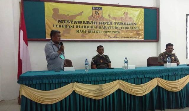 Angkat Muhammad Yunus Sebagai Ketua Forki Tarakan
