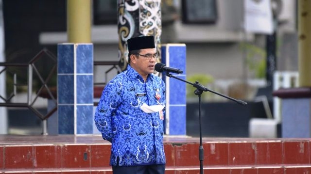 Pimpin Apel Pagi, Sekda Suriansyah Ingatkan LKPD dan LHKPN