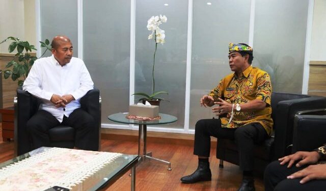 Berkunjung ke Kementerian KP, Gubernur Zainal Paparkan Cita-cita Kaltara Jadi Kawasan Industri Perikanan