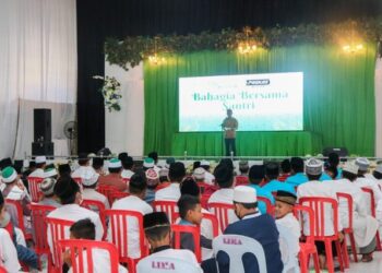 Peringatan Milad ke-2 Gerakan Infaq Beras Bulungan Diwarnai Rasa Haru Para Santri