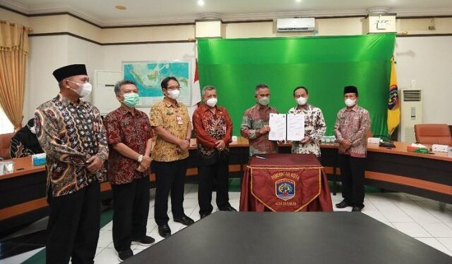 Hibahkan Lahan untuk  MAN IC, Wali Kota Khairul Berharap Pembangunan Berjalan Lancar