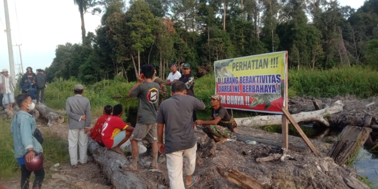 Seorang Warga Desa Bebakung Diduga Diterkam Buaya