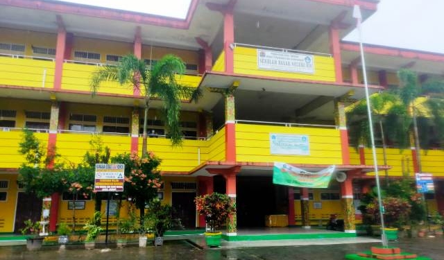 8 Siswa dan 7 Guru Terpapar Covid-19, SDN 018 Karang Rejo Kembali Lakukan Pembelajaran Secara Daring