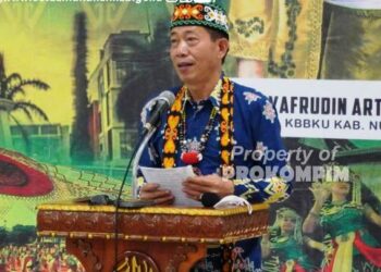 Hadiri Pelantikan dan Pengukuhan BPD KBB-KU Cabang Nunukan, Sekda Serfianus Ajak Bersinergi Membangun Daerah