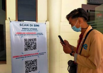 Pemkot Tarakan Terapkan Aplikasi Pedulilindungi di Perkantoran dan Pusat Keramaian