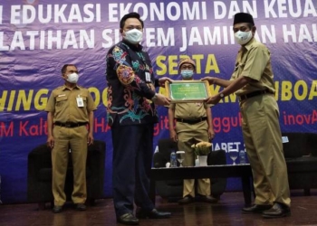 Gelar Sosialisasi Edukasi Ekonomi dan Keuangan Syariah, Pelatihan SJH serta Launching Program UMKM Onboarding 2022