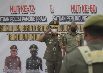 Satpol PP Miliki Peran Strategis Dalam Penanganan Covid-19