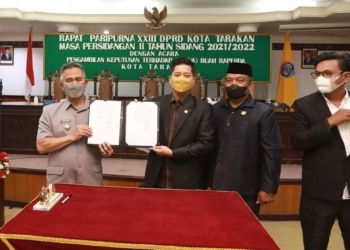 Dua Raperda Disetujui Menjadi Perda, Wali Kota Khairul Apresiasi Kerja Tim Pembahasan Raperda DPRD dan Pemkot Tarakan