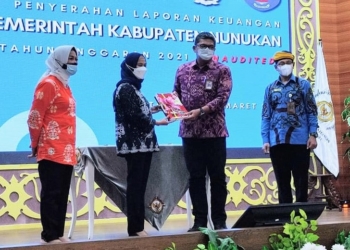 Pemkab Nunukan Sampaikan LKPD Tahun 2021 Tepat Waktu