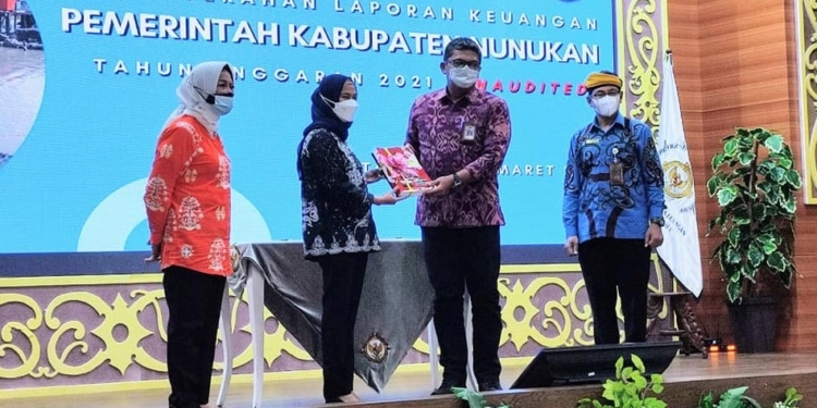 Pemkab Nunukan Sampaikan LKPD Tahun 2021 Tepat Waktu