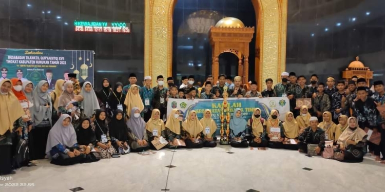 Kontingen Kecamatan Sebatik Timur Juara Umum MTQ ke-XVII Nunukan