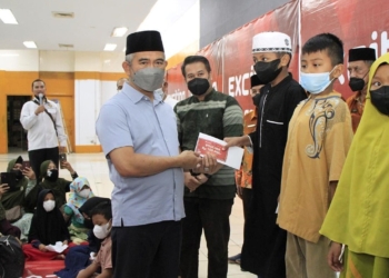 Wali Kota Apresiasi Program Baznas Tarakan Belanja Bareng Yatim dan Kaum Dhuafa