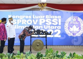 Melalui PSSI, Gubernur Harapkan Sepak Bola Kaltara Berlaga di Liga 3