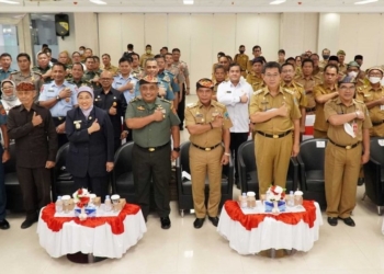 Gubernur Sambut Peserta PPPRA SLISN XIII Lemhanas RI  