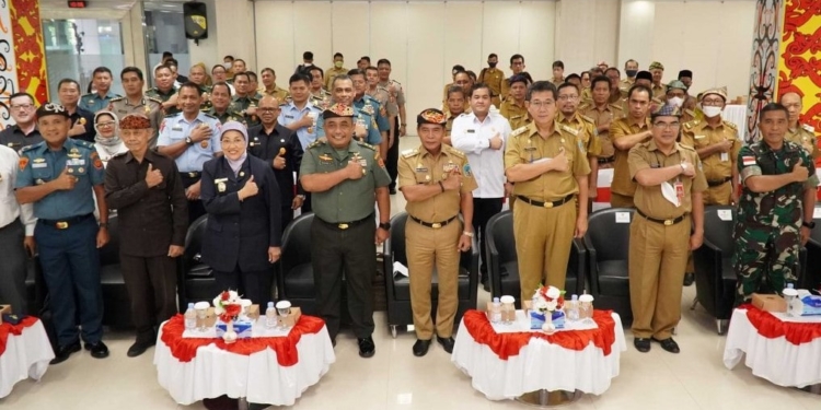 Gubernur Sambut Peserta PPPRA SLISN XIII Lemhanas RI  