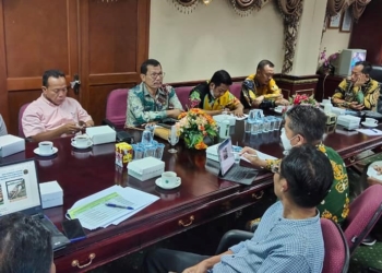 Sekda Serfianus Terima Kunjungan Kerja Pemkab Sumenep