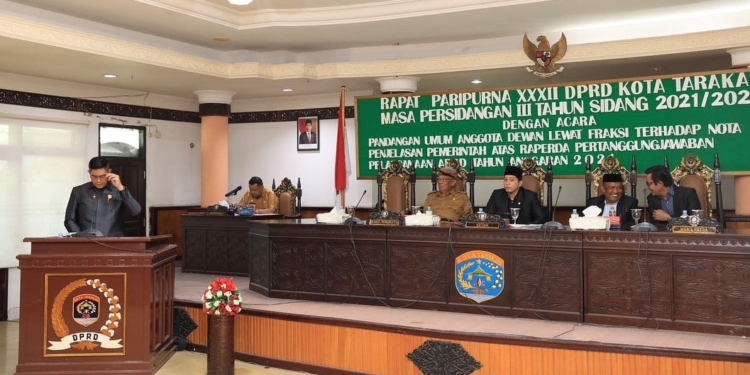 Fraksi di DPRD Tarakan Beri Sejumlah Catatan dan Masukkan
