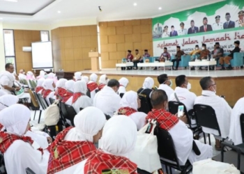 Gubernur Lepas Keberangkatan Jemaah Haji Asal Kaltara