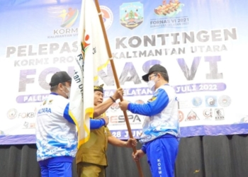 KORMI Kaltara Turunkan 167 Orang di Fornas VI Sumsel