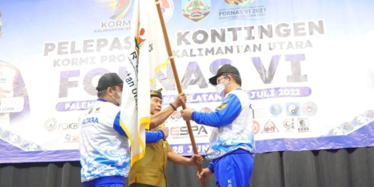 KORMI Kaltara Turunkan 167 Orang di Fornas VI Sumsel