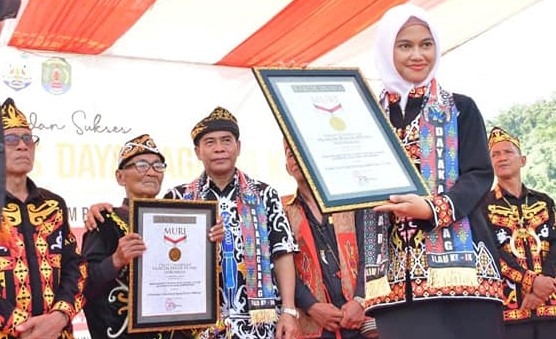 Ilau dan Mubes ke-IX Dayak Agabag 2022 Dibuka, Raih 3 Rekor MURI