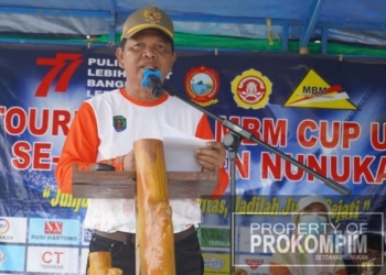 Wabup Hanafiah Buka Turnamen Sebatik MBM Cup U-21