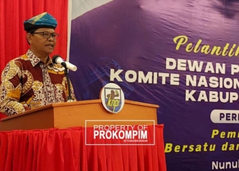 Wabup Hanafiah Ajak KNPI Nunukan Turun ke Masyarakat  