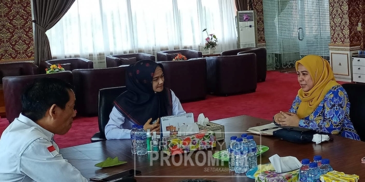 Bupati Laura Terima Kunjungan Kepala Perwakilan ORI Provinsi Kaltara