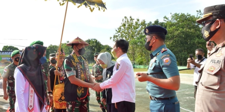 Bupati Laura Sambut Kunjungan Kerja Pangdam VI/Mulawarman Mayjen TNI Tri Budi Utomo