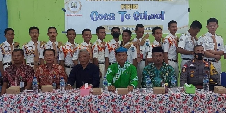 Wabup Hanafiah Buka FKUB Goes to School