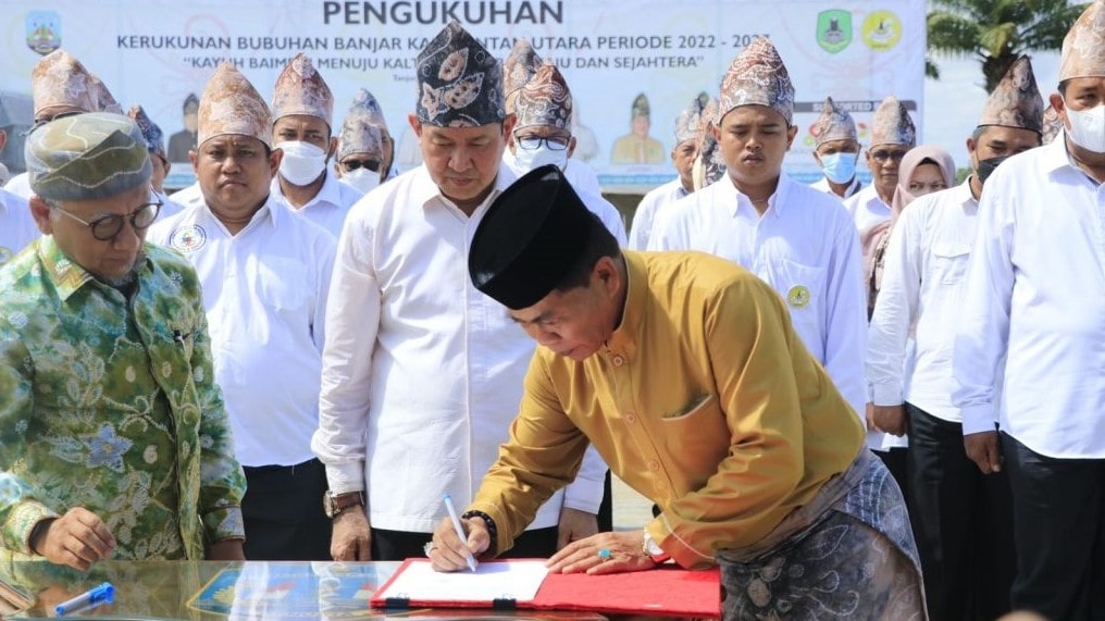 Lewat Pantun, Gubernur Ajak Kerukunan Banjar Ikut Membangun Kaltara