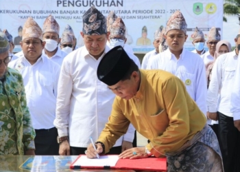 Lewat Pantun, Gubernur Ajak Kerukunan Banjar Ikut Membangun Kaltara