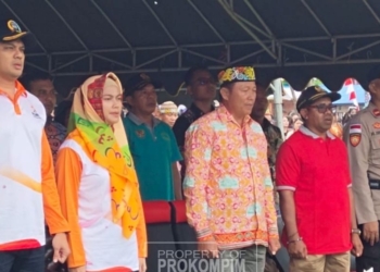 Bupati Laura Buka Turnamen Amanah Cup Tulin Onsoi