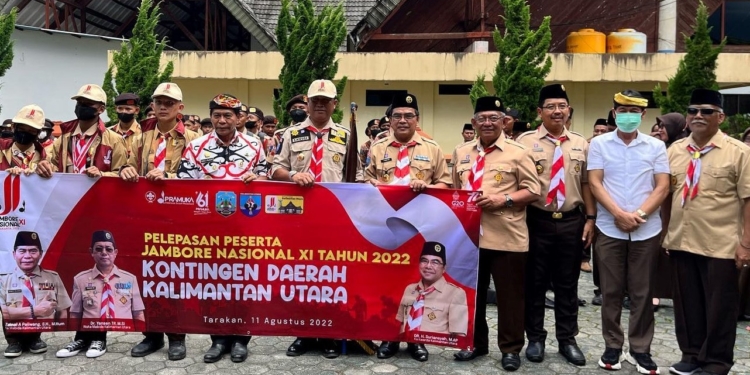 Kwarcab Tarakan Kirim Dua Regu ke Jambore Nasional