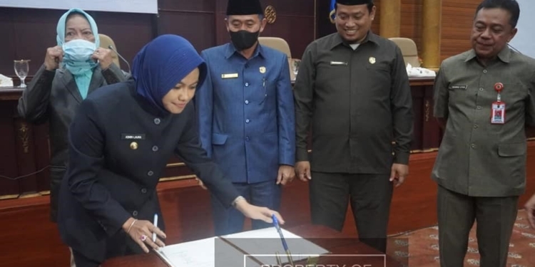 Pemkab dan DPRD Nunukan Setujui Raperda Perubahan APBD 2022