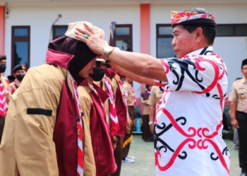 Lepas Peserta Jambore, Gubernur Serukan Sikap Saling Menolong