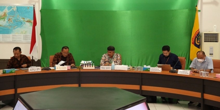 Dihadapan Satgas Korsupgah KPK RI, Pemkot Laporkan Upaya Penyelematan Terhadap Aset Negara
