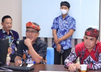 Wakili Gubernur, Asisten Bidang Perekonomian dan Pembangunan Hadiri Rakorsus Karhutla 2022