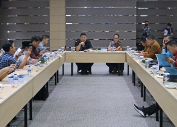 Ketua DPRD Kaltara Pimpin Rapat Banggar Bersama TAPD