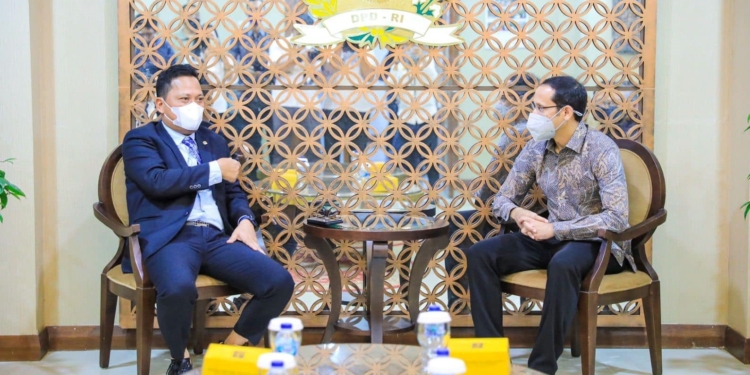 Komite III DPD RI Bahas Guru Honorer hingga Kurikulum Merdeka dengan Mendikbudristek