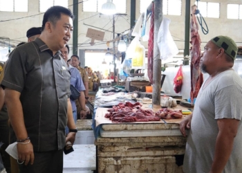 DPRD Kaltara Pantau Harga Bahan Pokok di Pasar Induk