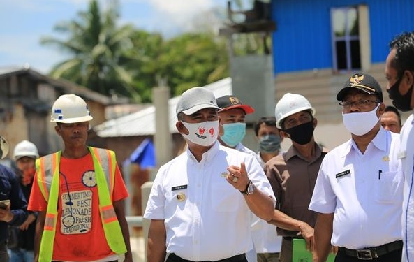 Penataan Kawasan Eks Kebakaran Pasar Batu Dimulai, Bangun Pasar Modern 4 Lantai
