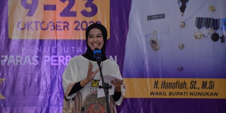 Bupati Laura Buka Semarak HUT Kabupaten Nunukan ke-23