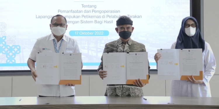 Lanjutkan Kerja Sama dengan PT Pelindo, Sewa Lahan Peti Kemas Sumbang Ratusan Juta untuk PAD Tarakan